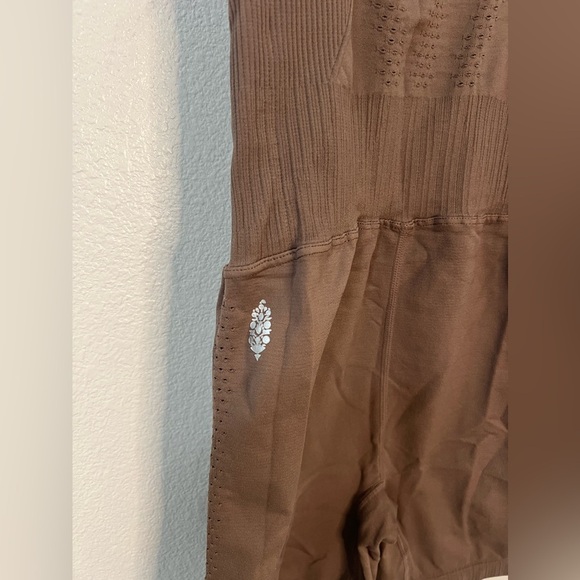 Free People Good Karma High Neck Runsie | chocolate XS/S - Picture 5 of 7